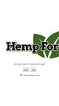 Mobile Screenshot of hempforfitness.com